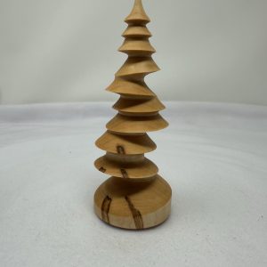 Hand Turned Whoville Christmas Tree: Maple or Ash Wood